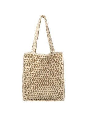 Travel Beach Raffia Bag Summer Straw Clutch Purses for Women Mesh Woven Rattan